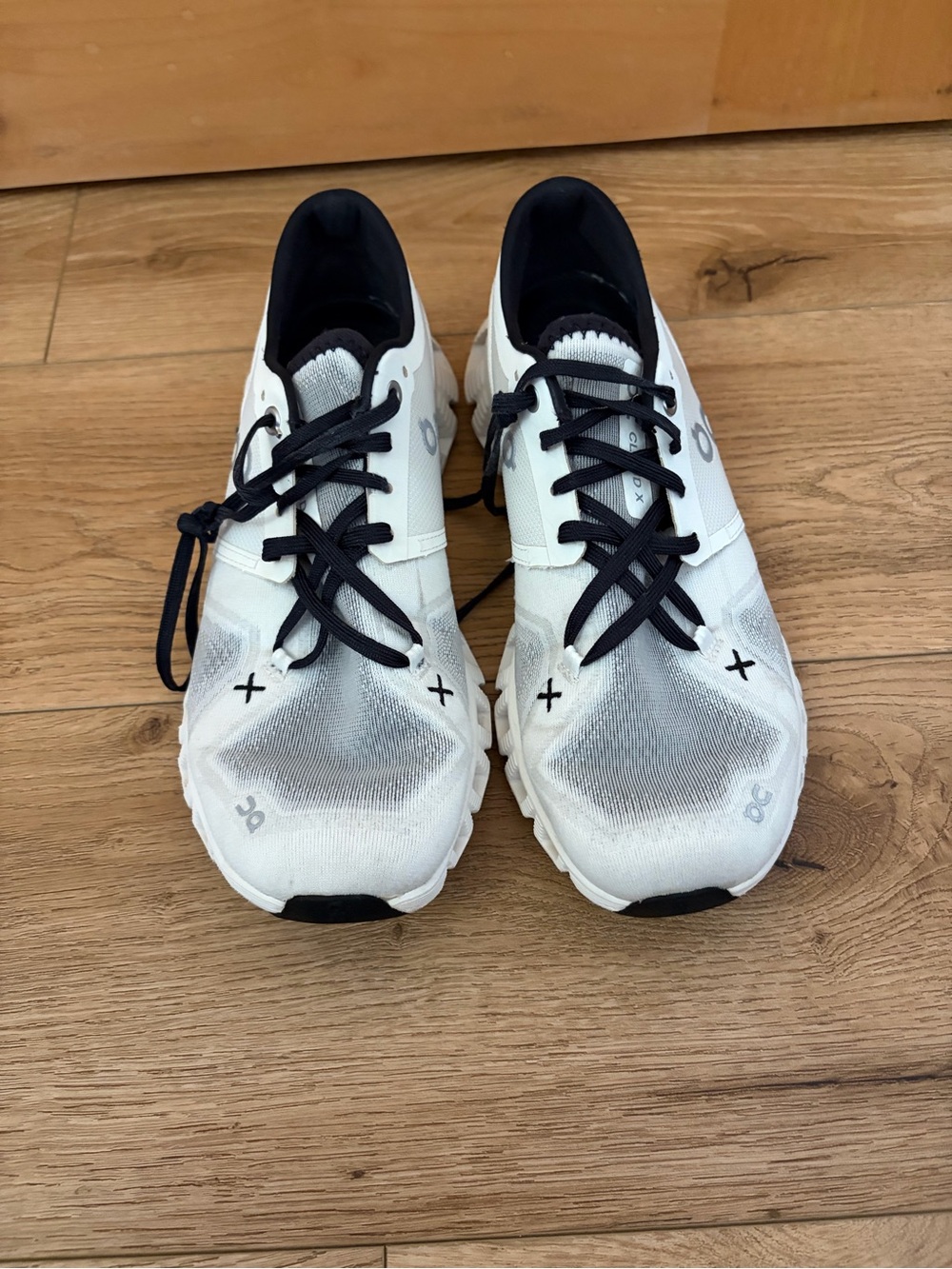 On Running Women's White and Black Performance Running Shoes